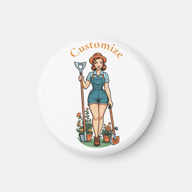 Låt oss Garden Thunder_Cove Magnet (Framsidan)