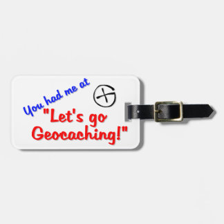 Låt oss Geocache Bagagebricka