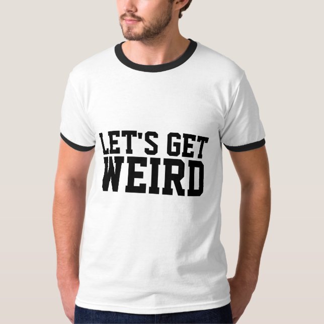 LÅT OSS GET KONSTIG T-SHIRTS (Framsida)