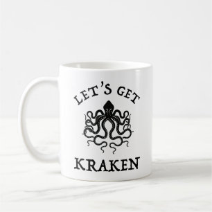 Låt oss Get Kraken Kaffemugg
