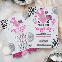 Låt oss Get Nashty Bachelorette Helg Itinerary