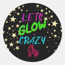 Låt oss Glow Crazy-, Neon- och Black-etikett