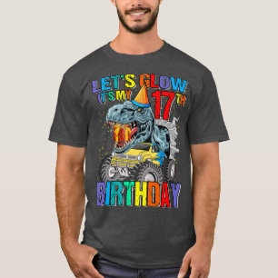 Låt oss Glow Party Det är min 17:e födelsedagsmons T Shirt