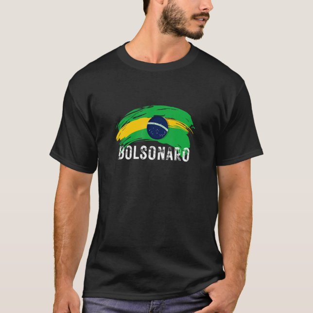 Låt oss Go Bolsonaro 2022 T Shirt (Framsida)