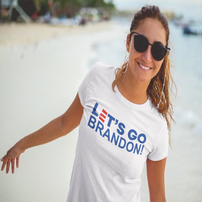 LÅT OSS GO BRANDON! Anti Joe Biden T-Shirt (Skapare uppladdad)
