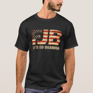 Låt oss Go Brandon Awakened Patriot Konservativ R T Shirt