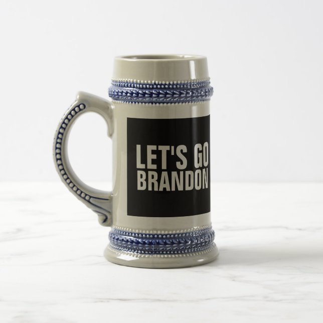 LÅT OSS GO BRANDON BEER STEIN SEJDEL (Vänster)