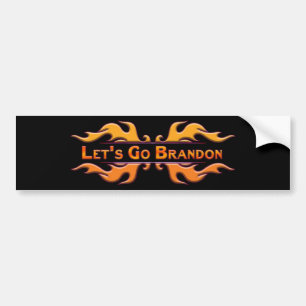 Låt oss Go Brandon Bildekal