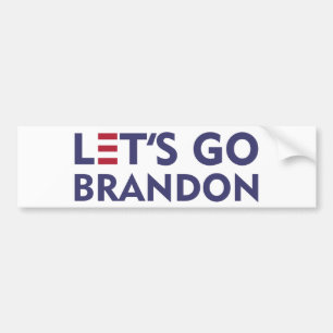 Låt oss Go Brandon Bildekal