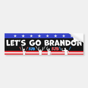 Låt oss Go Brandon Bildekal