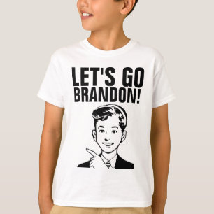 LÅT OSS GO BRANDON! BOYS T-Shirts