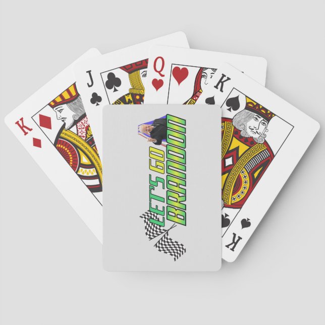 Låt oss Go Brandon Casinokort (Baksidan)