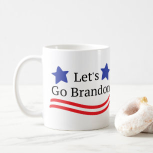 Låt oss Go Brandon Coffee Mugg