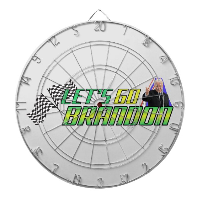 Låt oss Go Brandon Darttavla (Framsidan)