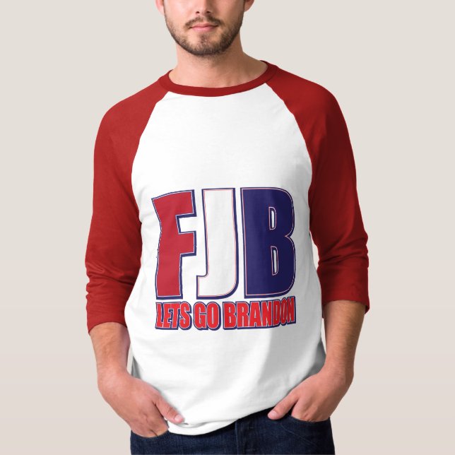 Låt oss Go Brandon FB T Shirt (Framsida)