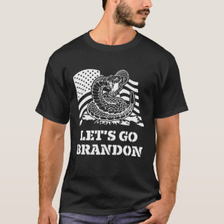 Låt oss Go Brandon Gadsden Flagga T Shirt