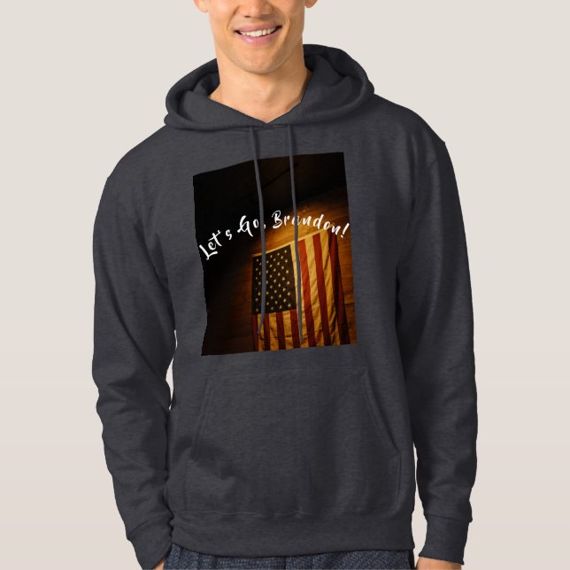 Låt oss go Brandon Hoodie #09 (Framsida)