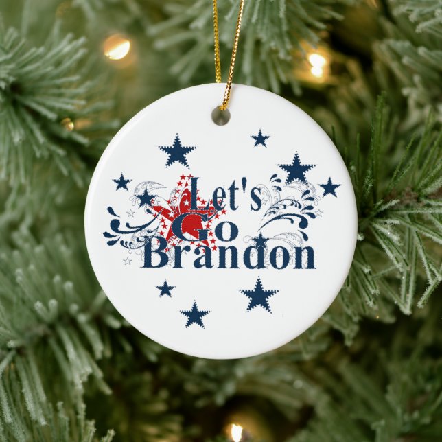 Låt oss Go Brandon jul Ornament (Träd)