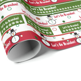 Låt oss Go Brandon jul Presentpapper