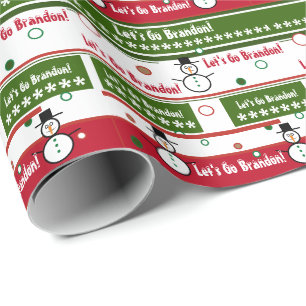Låt oss Go Brandon jul Presentpapper