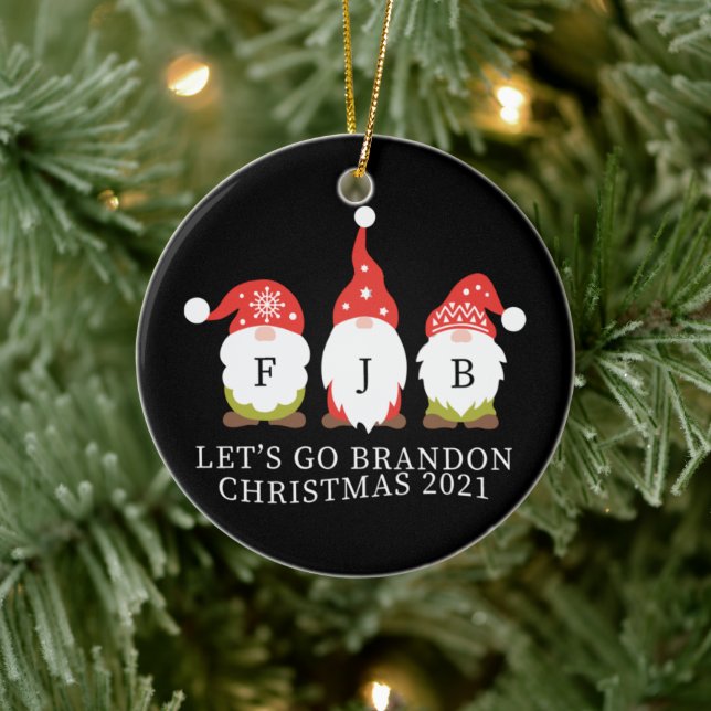 Låt oss Go Brandon Julgransprydnad Keramik (Träd)