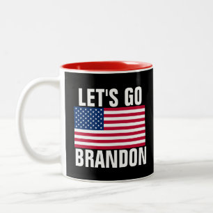 LÅT OSS GO BRANDON KAFFE KOPPAR