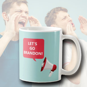 Låt oss Go Brandon! Kaffe Mugg