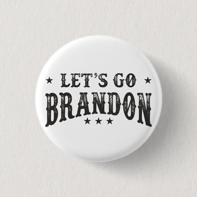 Låt oss Go Brandon Knapp (Framsida)