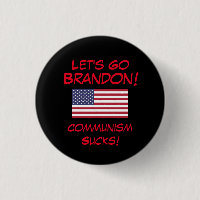 Låt oss Go Brandon! Kommunismen Sucks! Pin