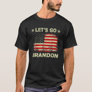 Låt oss Go Brandon Konservativ Anti Liberal T Shirt