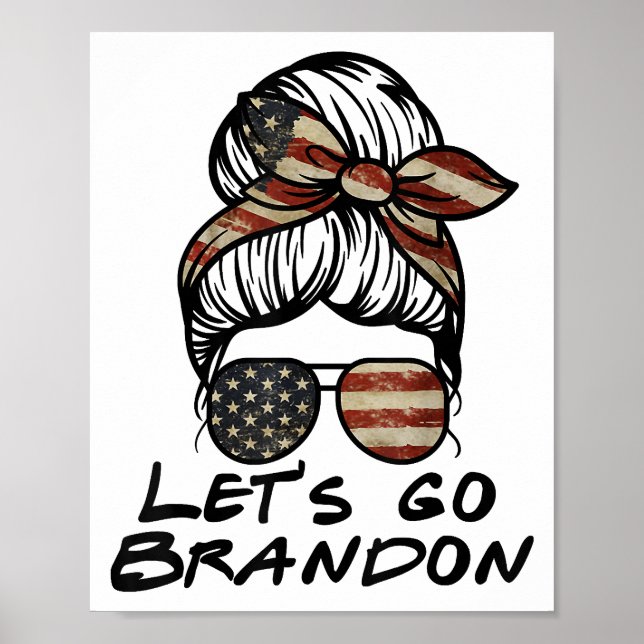 Låt oss Go Brandon, Lets Go Brandon Poster (Framsidan)