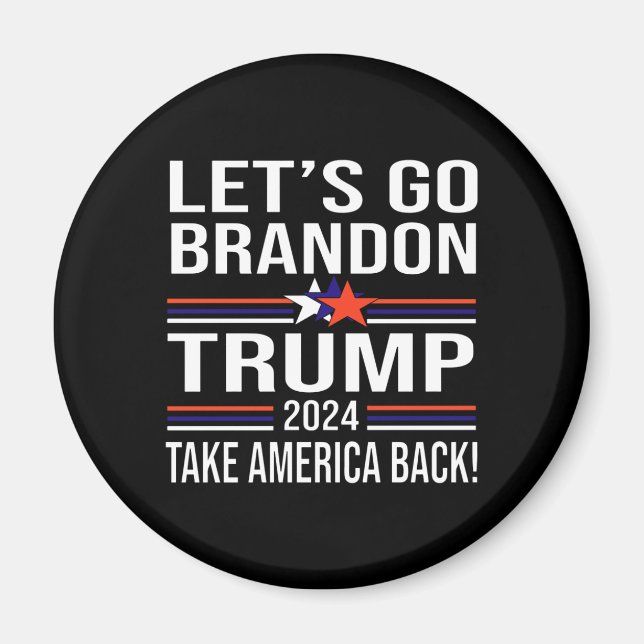 Låt oss Go Brandon Magnet (Framsidan)