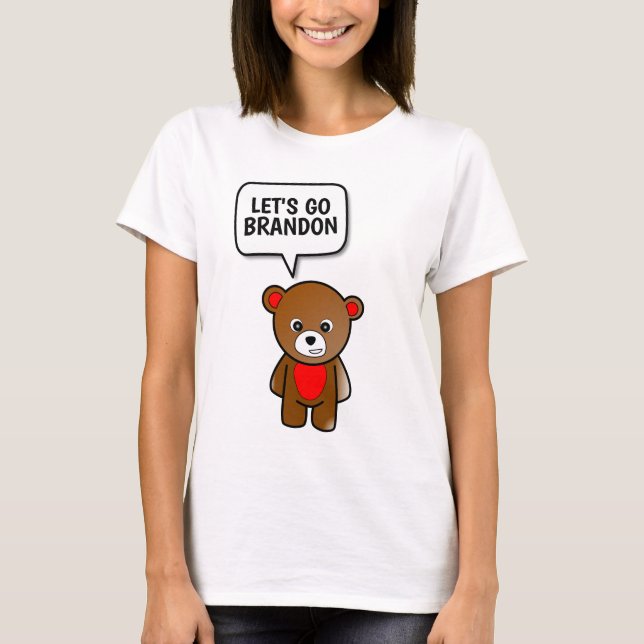 LÅT OSS GO BRANDON NALLE T-Shirts (Framsida)