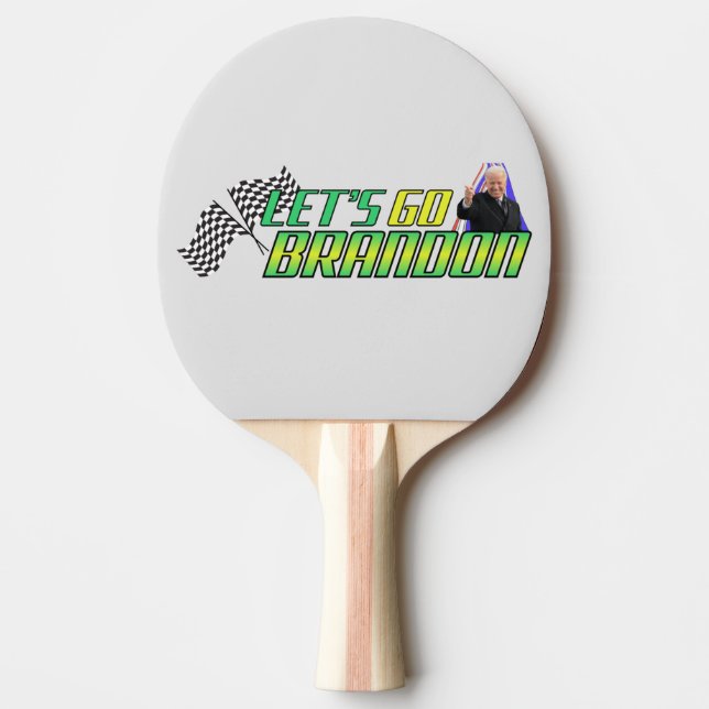 Låt oss Go Brandon Pingisracket (Framsidan)