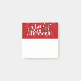 Låt oss Go Brandon Post-it Notes