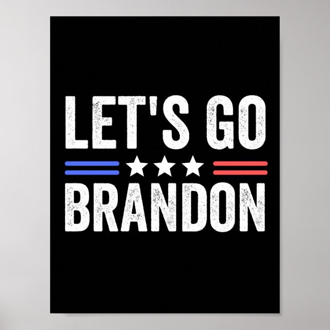 Låt oss Go Brandon Poster (Framsidan)