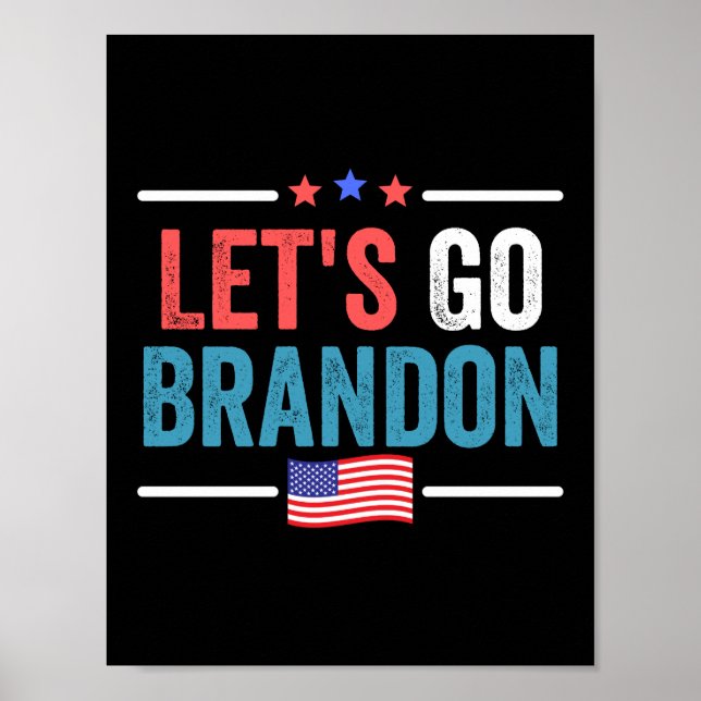 Låt oss Go Brandon Poster (Framsidan)