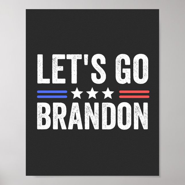 Låt oss Go Brandon Poster (Framsidan)