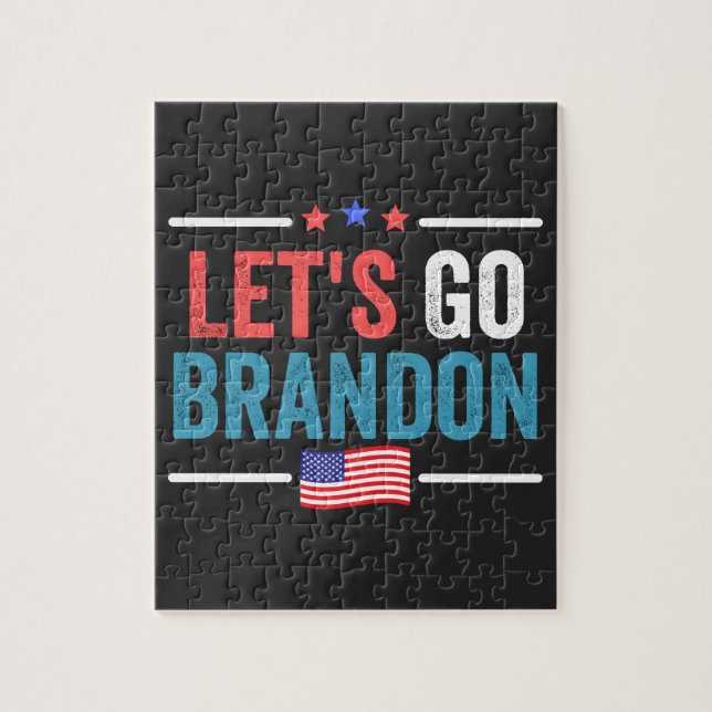 Låt oss Go Brandon Pussel (Vertikal)