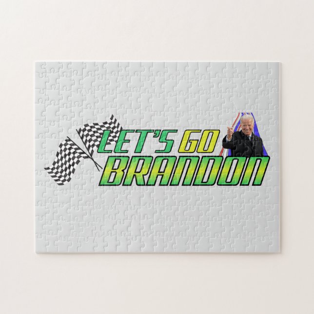 Låt oss Go Brandon Pussel (Horisontell)