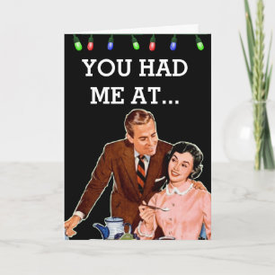 LÅT OSS GO BRANDON ROMANTIC CHRISTMAS CARDS KORT