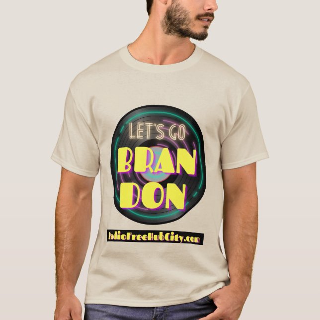 Låt oss Go Brandon T-Shirt (Framsida)