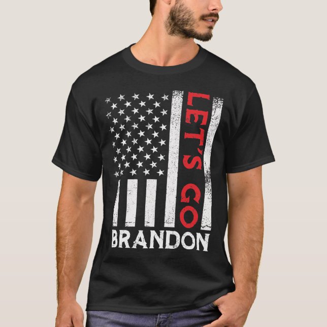 Låt oss Go Brandon T Shirt (Framsida)