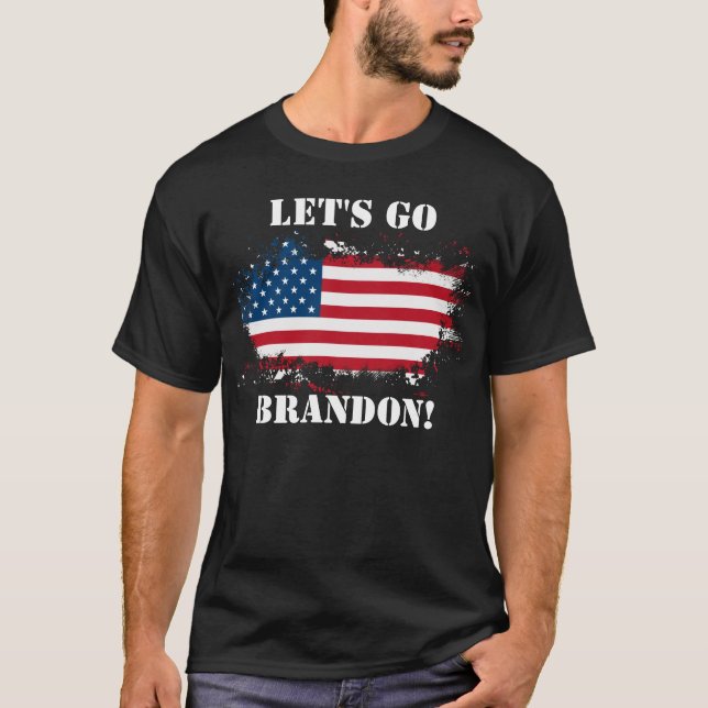 Låt oss Go Brandon T-Shirt (Framsida)
