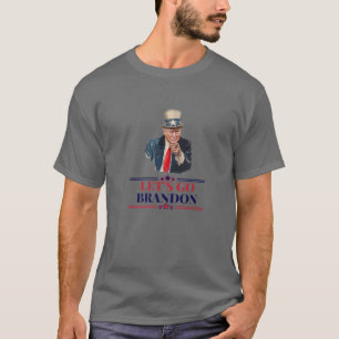Låt oss Go Brandon - Trump America T Shirt