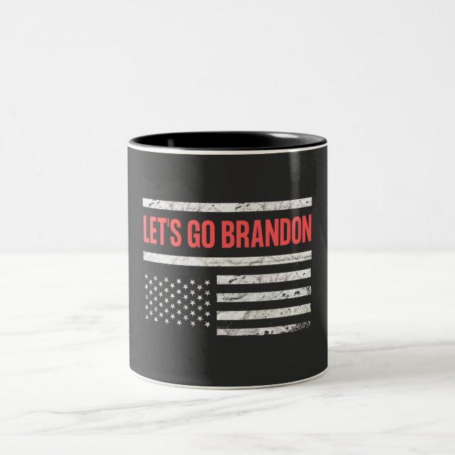 Låt oss Go Brandon Två-Tonad Mugg (Center)