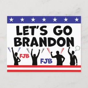 Låt oss Go Brandon Vykort