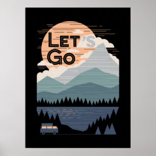 Låt oss Go Camping, Go Camp Poster