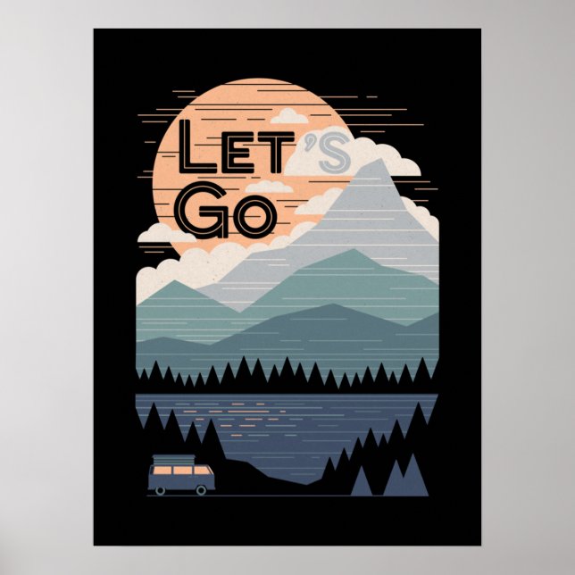 Låt oss Go Camping, Go Camp Poster (Framsidan)