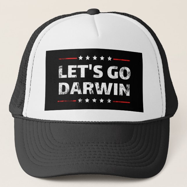 Låt oss Go Darwin Keps (Framsida)